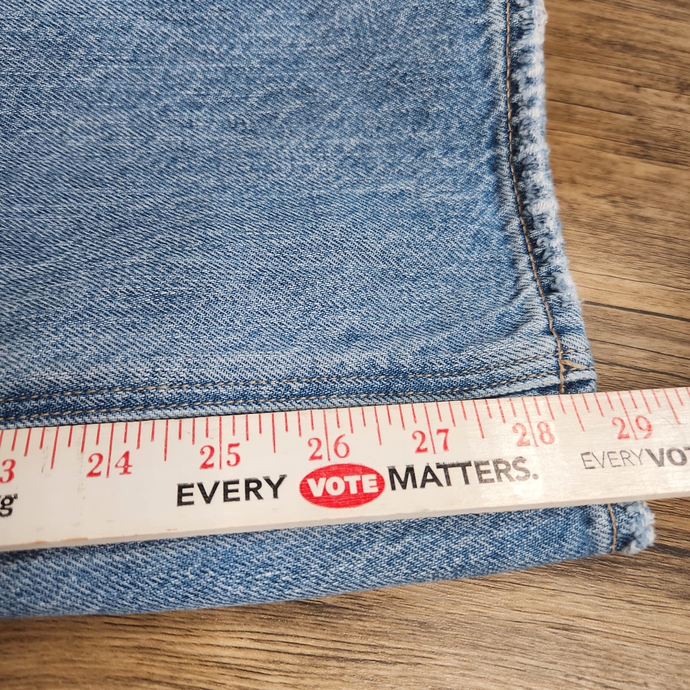 American Eagle Mom's Rip-Style Patchwork Straight… - image 7